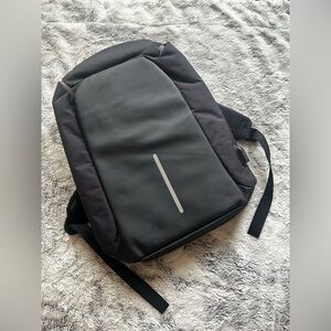 Black Laptop Travel Carry-On Backpack, Gently Used